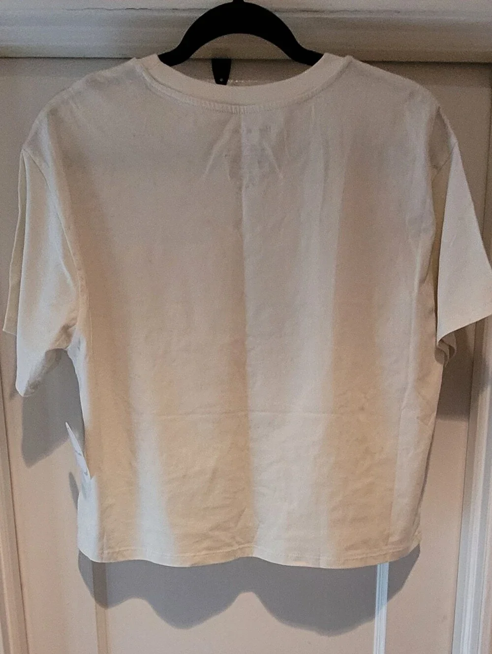 HOUSE of COTTON NWT Don't Mess With a Black Cat Graphic Tee - White